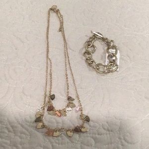 Loft Necklace and Bracelet